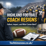 highland football coach resigns