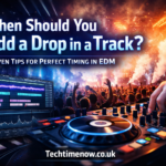 when should you add a drop in a track