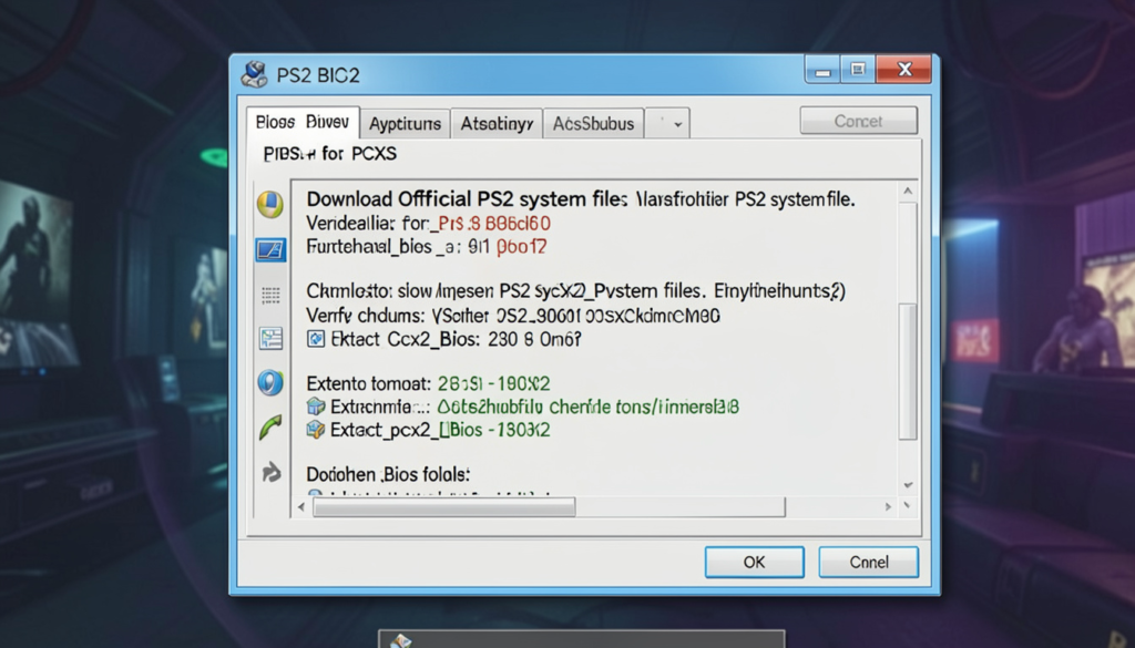 PS2 BIOS for PCSX2