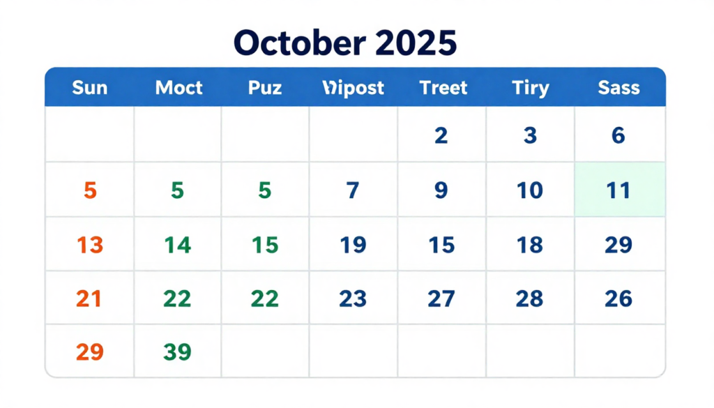 direct deposit payment october 2025