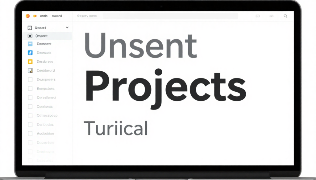 Unsent Projects